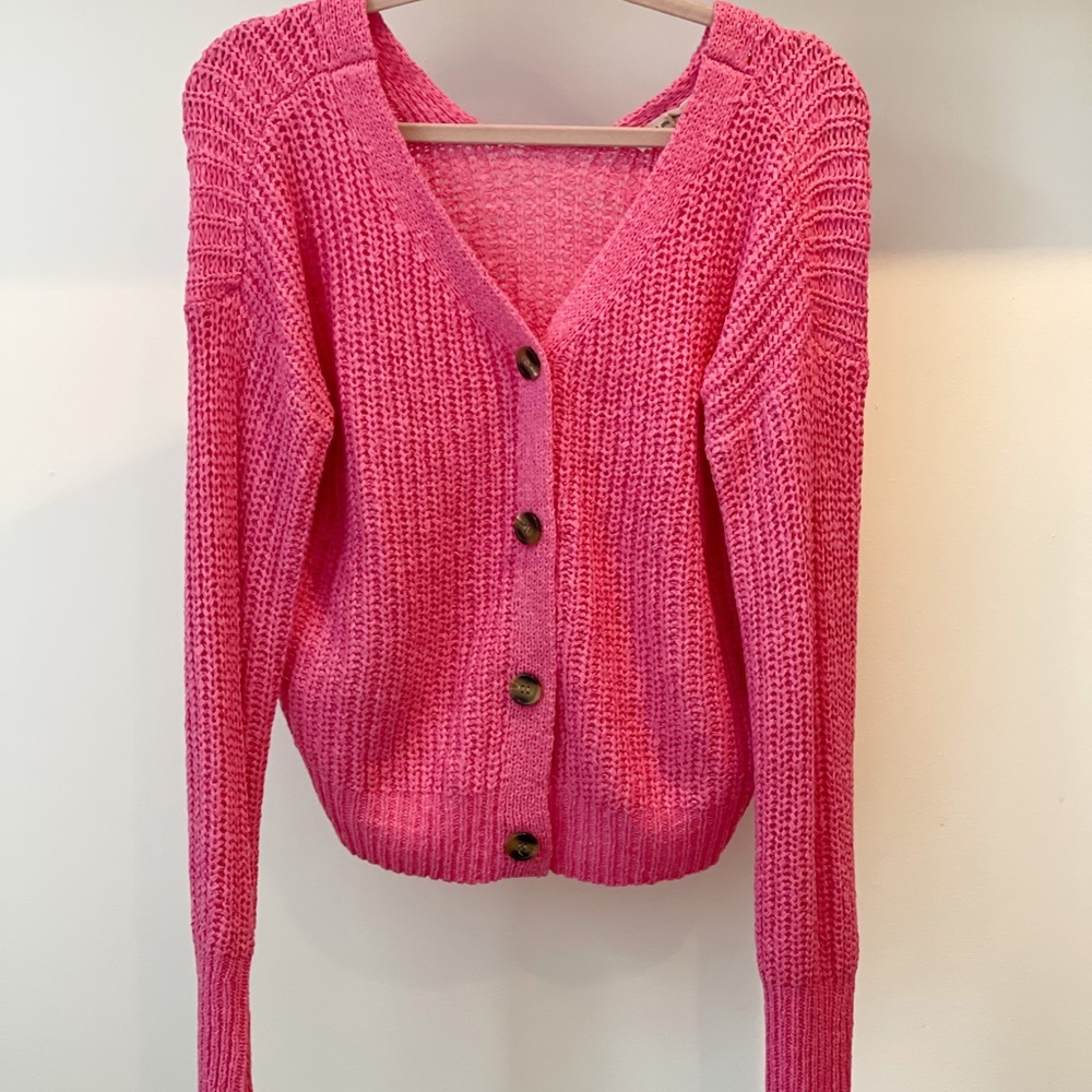 Pink Reversible Sweater